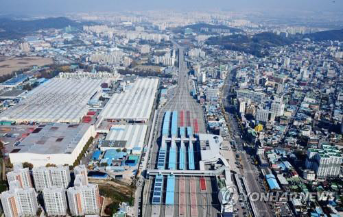 금호타이어 광주공장 전경    사진 = 연합